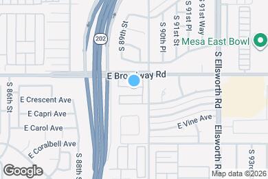 Map image of the property - 8943 E Calypso Ave
