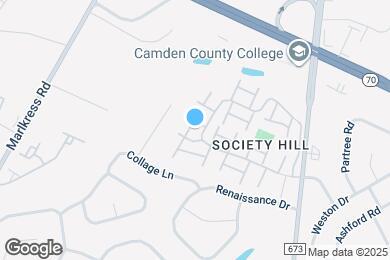 Map image of the property - 523 Society Hill Blvd