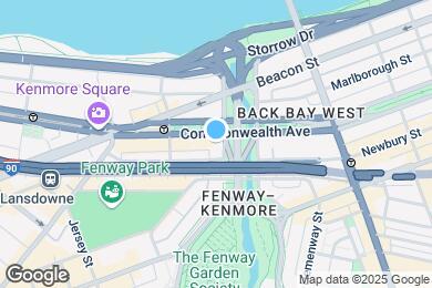 Map image of the property - 466 Commonwealth Ave