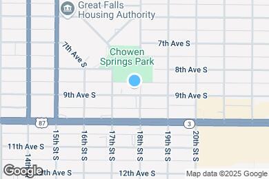 Map image of the property - 1721 9th Ave S