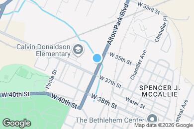 Map image of the property - 3601 Alton Park Blvd