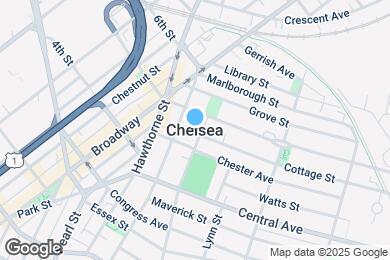 Map image of the property - 281 Washington Ave