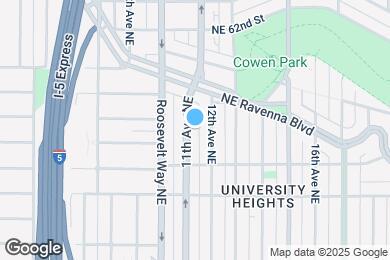 Map image of the property - 5632 11th Ave NE