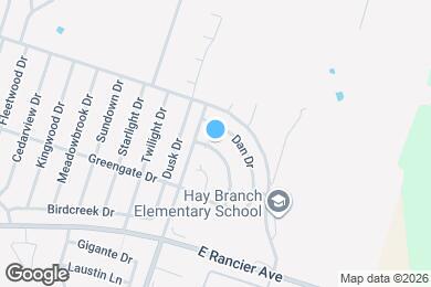 Map image of the property - 5705 Redstone Dr