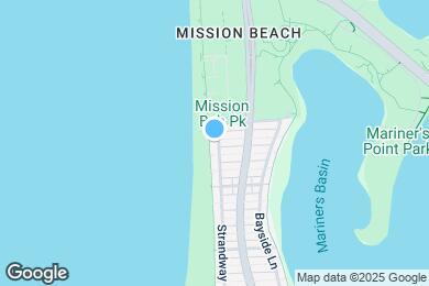 Map image of the property - 2965 Ocean Front Walk