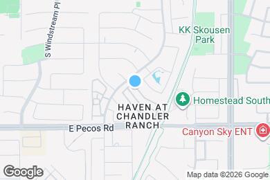 Map image of the property - 1717 E Geronimo St