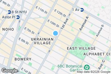 Map image of the property - 83 St Marks Pl