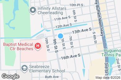 Map image of the property - 811 14th Ave S
