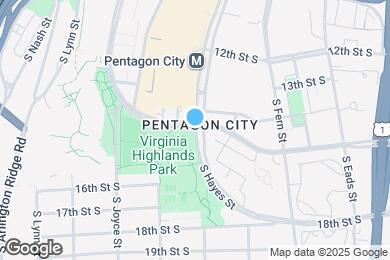 Map image of the property - 1500 S Hayes St