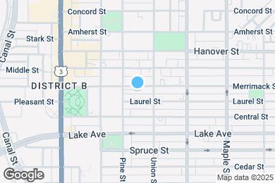 Map image of the property - 165 Merrimack St