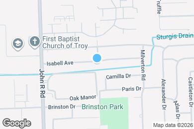 Map image of the property - 2202 Isabell Ave