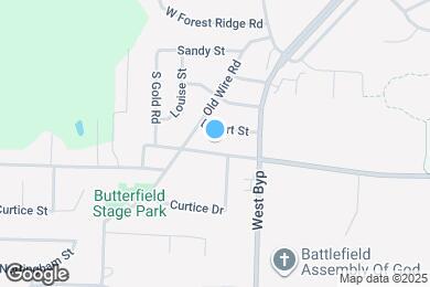 Map image of the property - 4351 W Weaver Rd