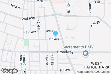 Map image of the property - 4407 4th Ave