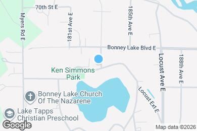 Map image of the property - 18214 74th St E