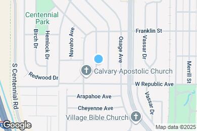Map image of the property - 917 Choctaw Ave