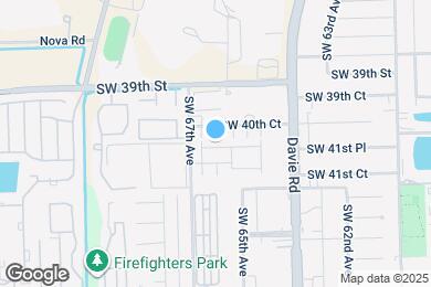 Map image of the property - 6639 SW 41st Pl