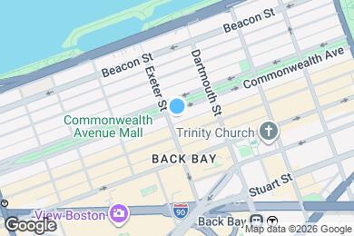 Map image of the property - 188 Commonwealth Ave
