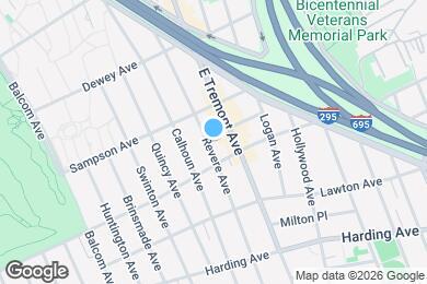 Map image of the property - 322 Swinton Ave