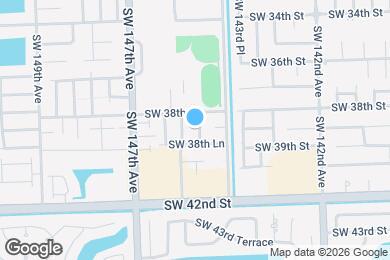 Map image of the property - 3838 SW 144th Pl