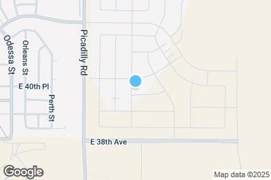 Map image of the property - 21937 E 39th Pl