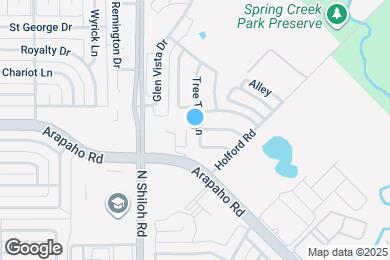 Map image of the property - 4901 Tree Top Ln