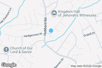 Map image of the property - 3438 Lazy Day Ln