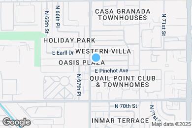 Map image of the property - 6809 E Avalon Dr