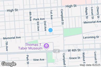 Map image of the property - 844 Memorial Ave