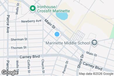 Map image of the property - 1334 Merryman St