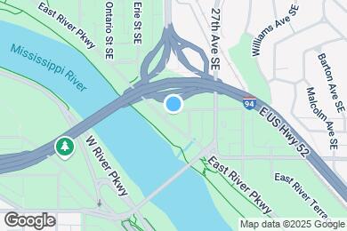 Map image of the property - 803 Huron Blvd SE