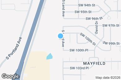 Map image of the property - 10117 S Land Ave