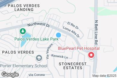 Map image of the property - The Pines of Palos Verdes Apartments