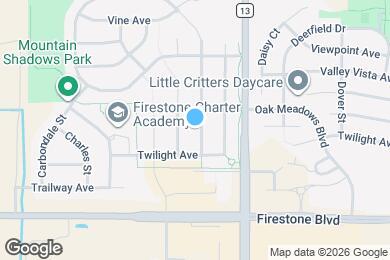 Map image of the property - 11205 Coal Ridge St