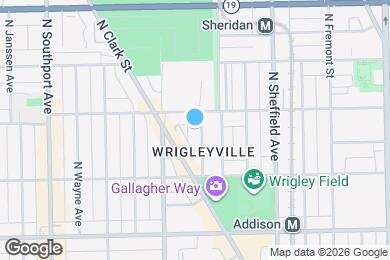 Map image of the property - 3748 N Clifton Ave
