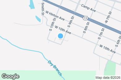 Map image of the property - 307 S 9th St