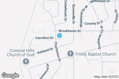 Map image of the property - 2141 Carrolton Dr