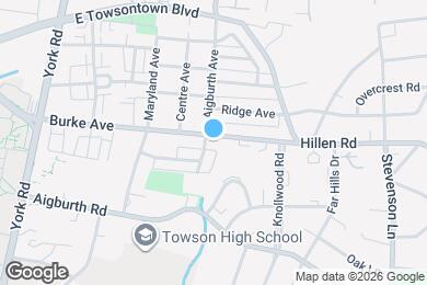 Map image of the property - 205 Burke Ave