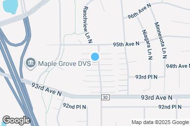 Map image of the property - 9451 Ranchview Ln N