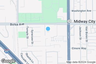 Map image of the property - The Retreat at Midway City Senior Apts