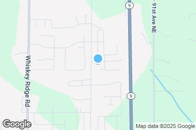 Map image of the property - 8718 56th St NE