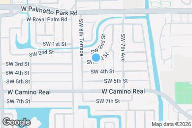 Map image of the property - 810 SW 3rd St