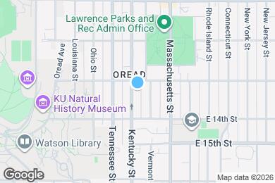 Map image of the property - 1310 Kentucky St