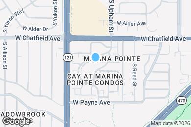 Map image of the property - 8378 S Upham Way