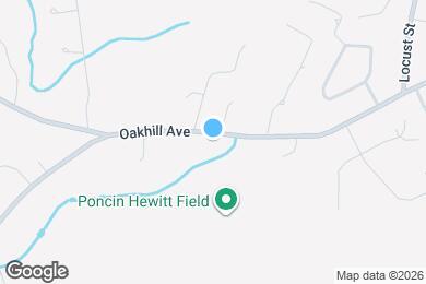 Map image of the property - 421 Oakhill Ave