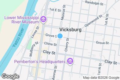 Map image of the property - 1107 Monroe St