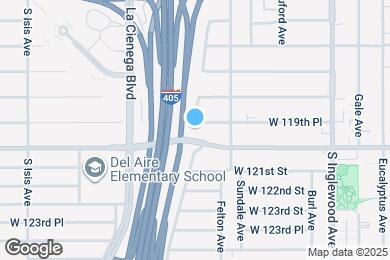 Map image of the property - 5042 W 119th Pl