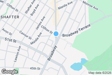 Map image of the property - 5249 College Ave
