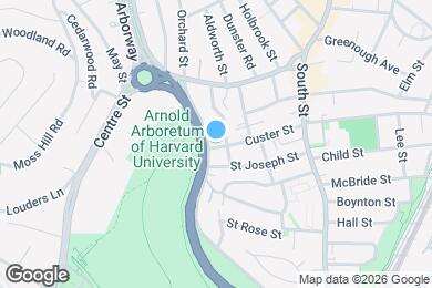 Map image of the property - 186 Arborway