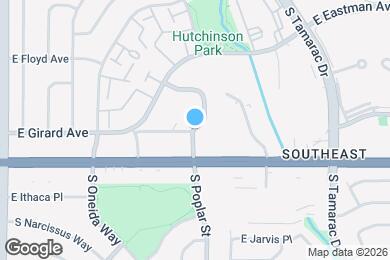 Map image of the property - 3460 S Poplar St