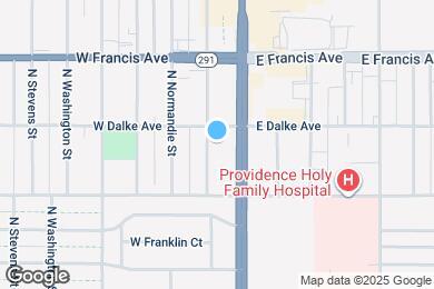 Map image of the property - 6016 N Atlantic St